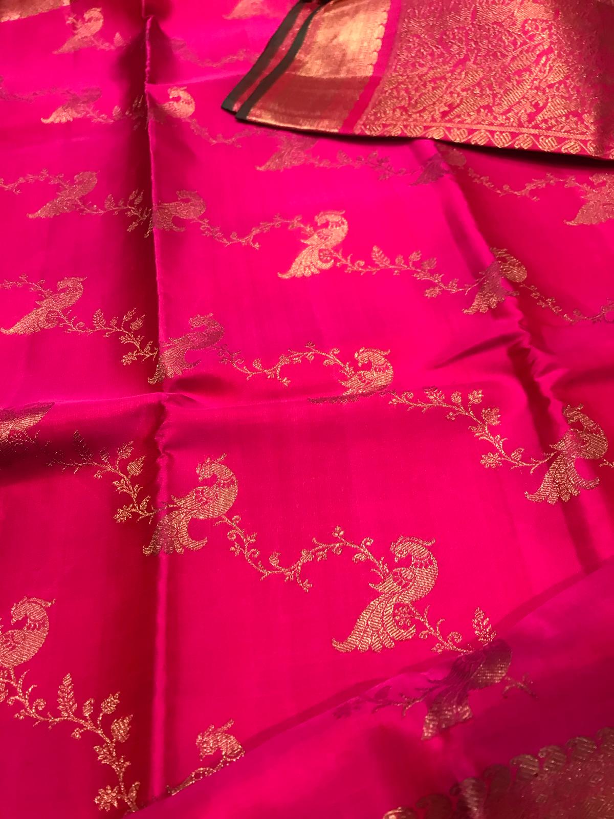 Handwoven Pure silk Kanchipuram Saree - Heritage. Reimagined.