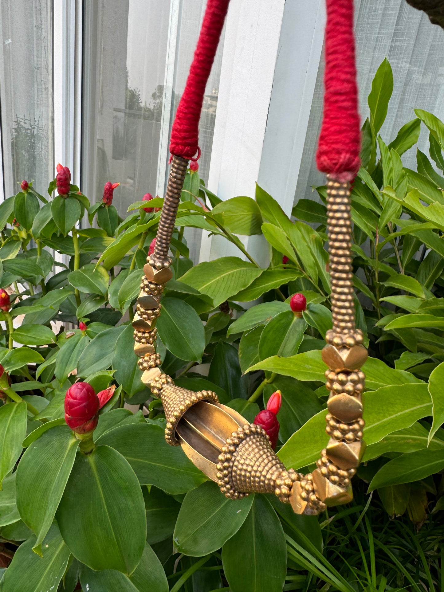 Tribal Silver Neck Choker from Rajasthan
