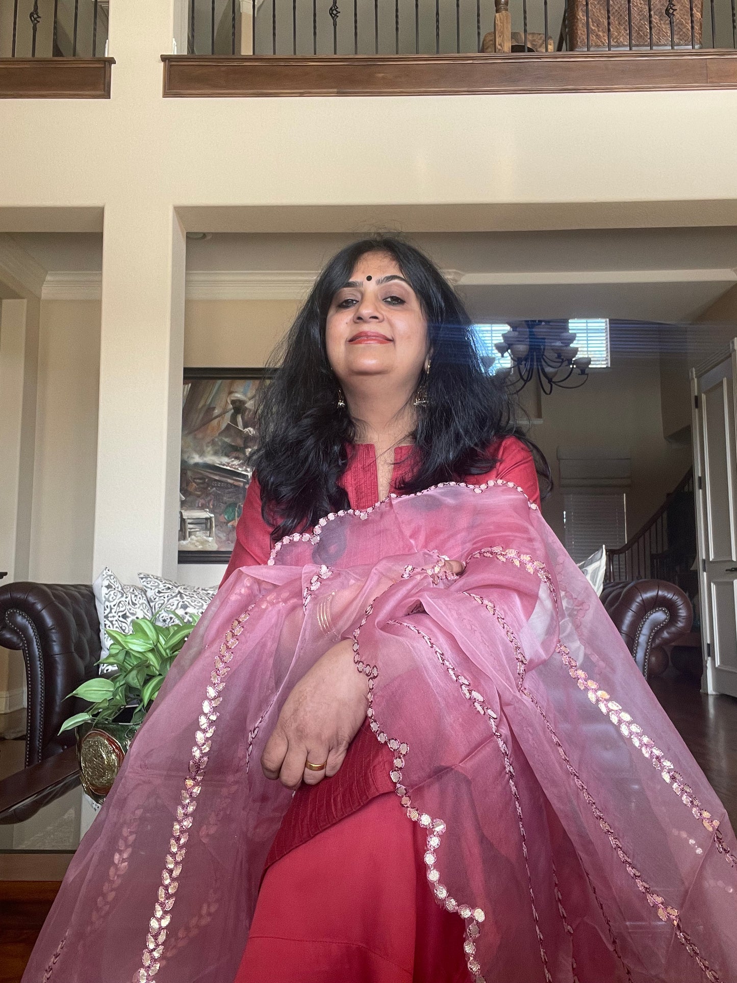 GULAB- DUPATTA GOTA PATTI