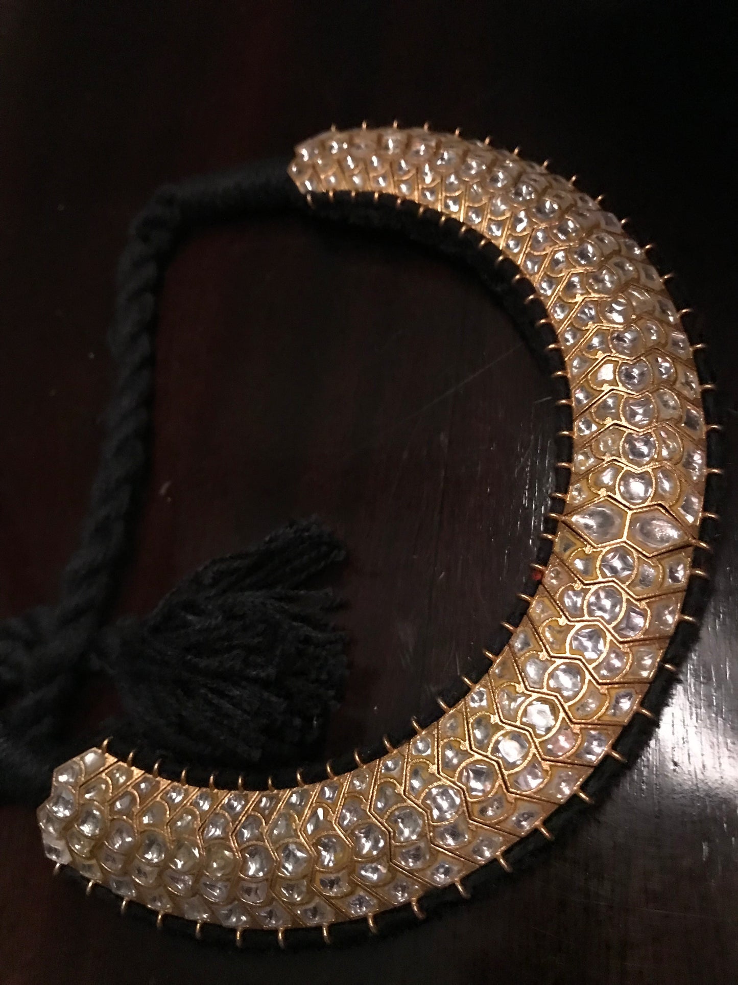 White Kundan Neck Choker from Rajasthan The Soft Power of White.